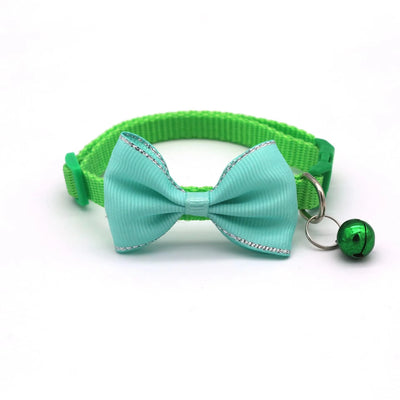 Pet Collars New Pet Bow Bell Collars Cute