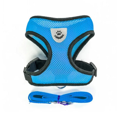 Cat Dog Harness with Lead Leash Adjustable
