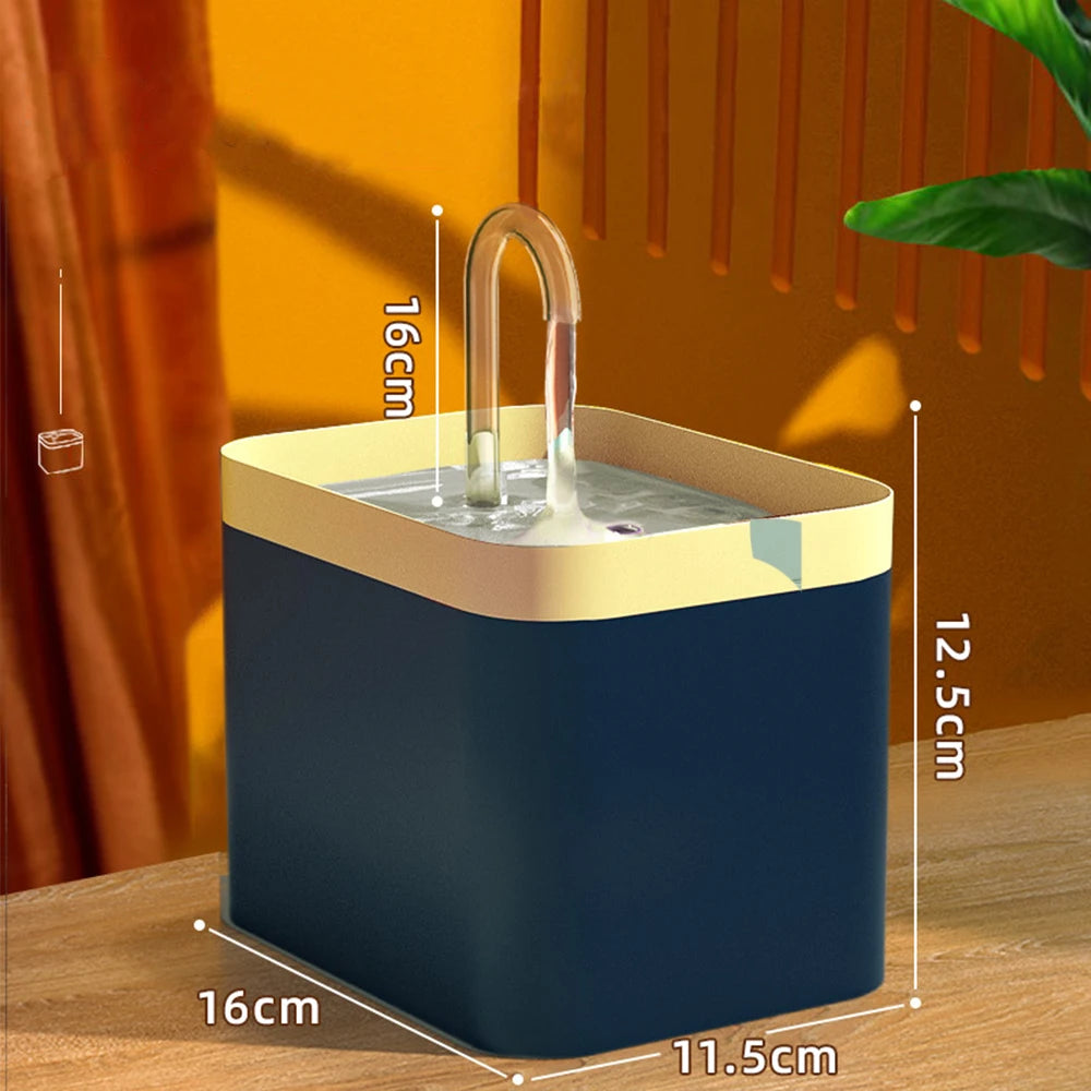 Ultra-Quiet Cat Water Fountain Filter Smart