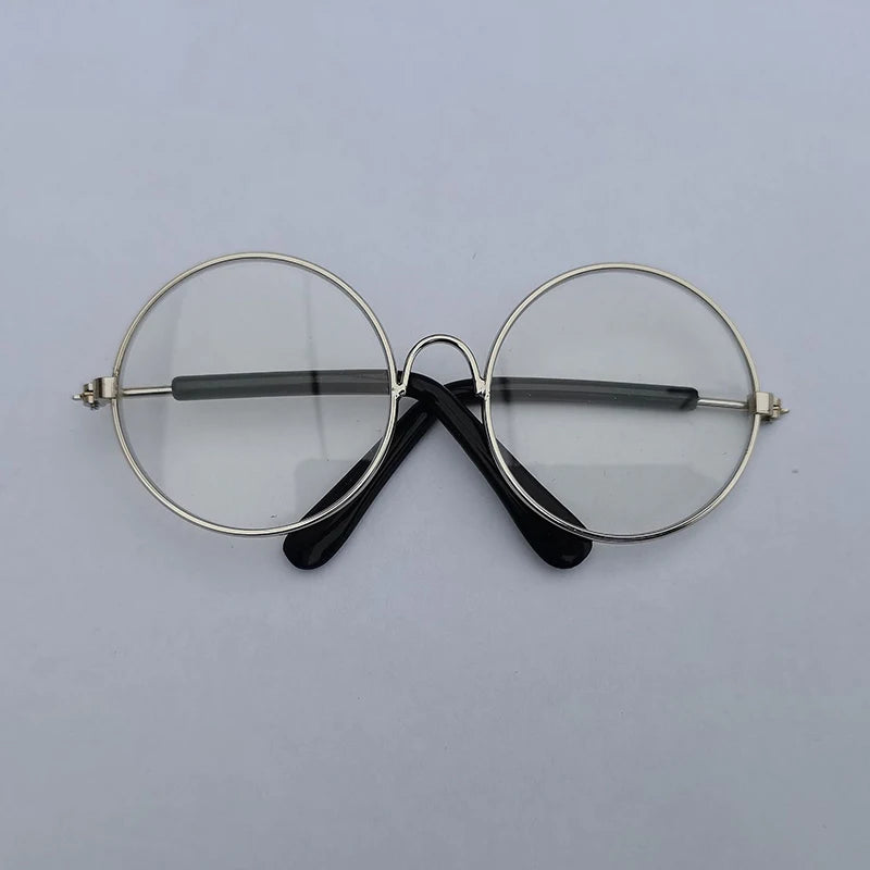 Lovely Vintage Round Cat Sunglasses wear