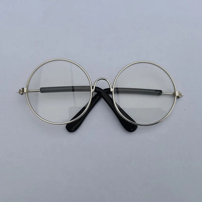 Lovely Vintage Round Cat Sunglasses wear