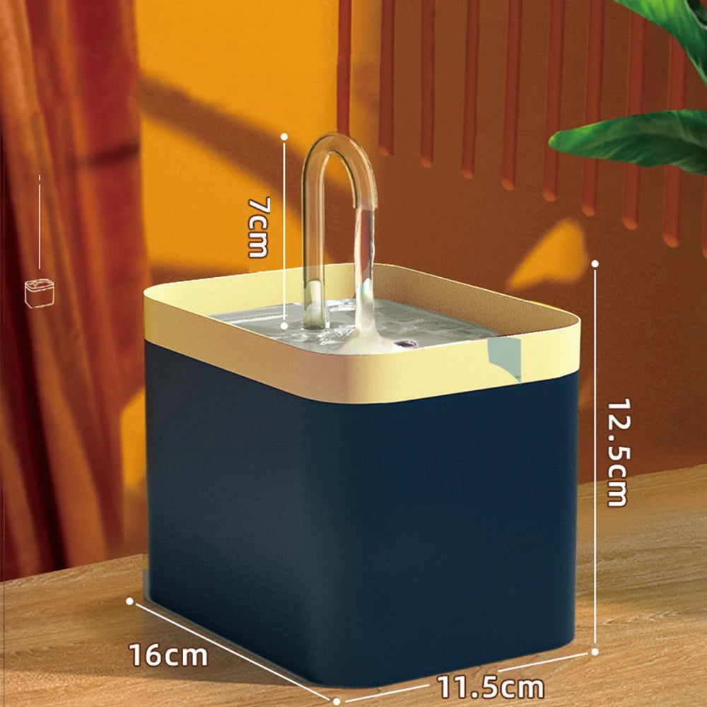 Ultra-Quiet Cat Water Fountain Filter Smart