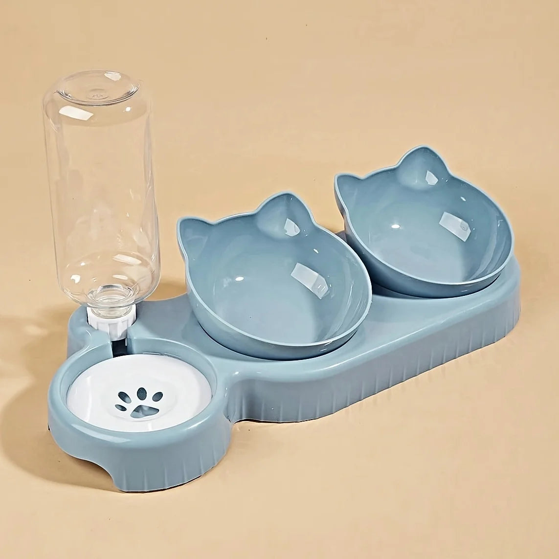 Pet Bowls With Water Feeder Ear Design