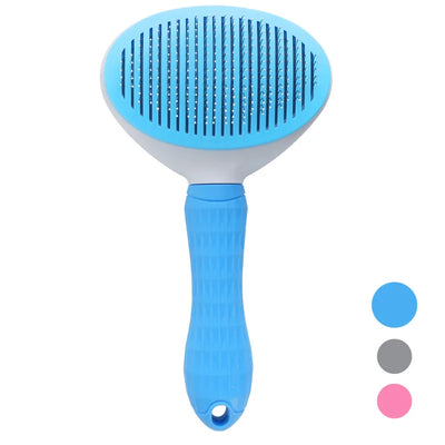 Self-cleaning Pet Hair Remove Comb Cat