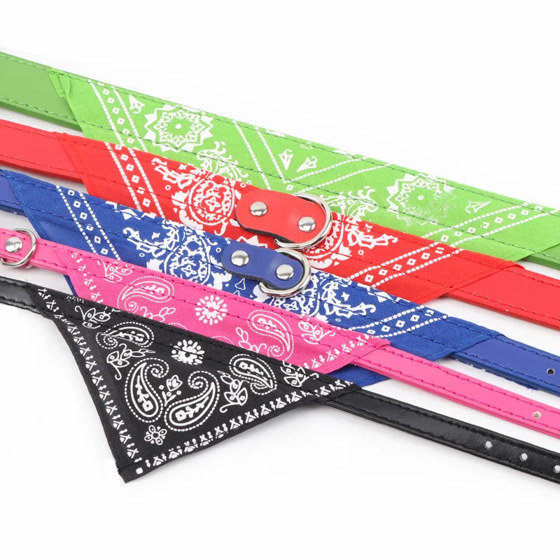 Fahsion Small Dog Scarf Adjustable Pet Cat