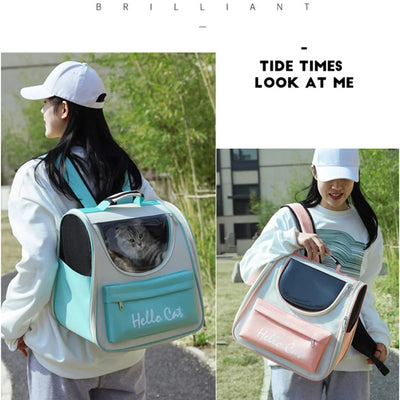 Cat Carrier Bags Windproof Outdoor Travel