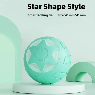 Pet Automatic Rolling Cat Toy Training Kitten