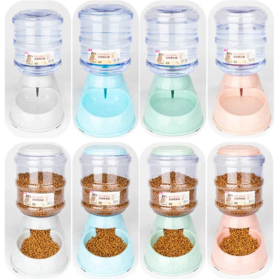 Large Capacity Pet Feeder Bowls Small Dog