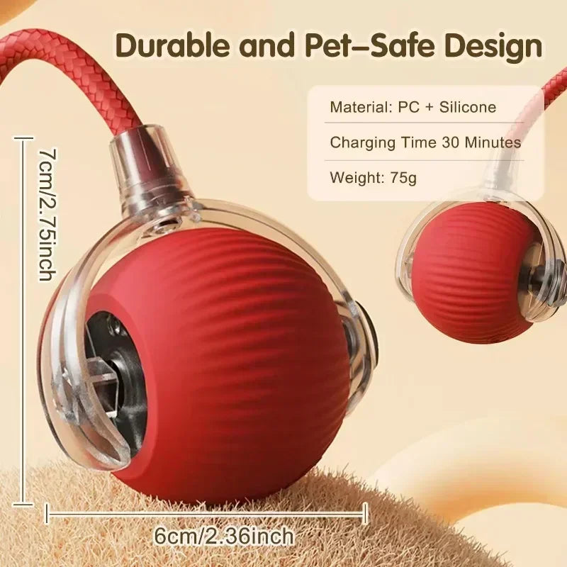 Cat Interactive Ball Toy, Automatic Rolling