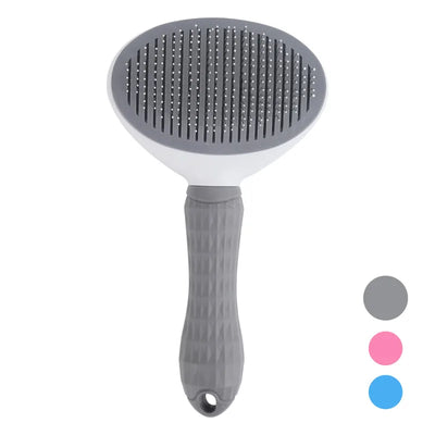 Self-cleaning Pet Hair Remove Comb Cat