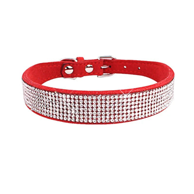 Dog Collar Crystal Glitter Rhinestone Pet