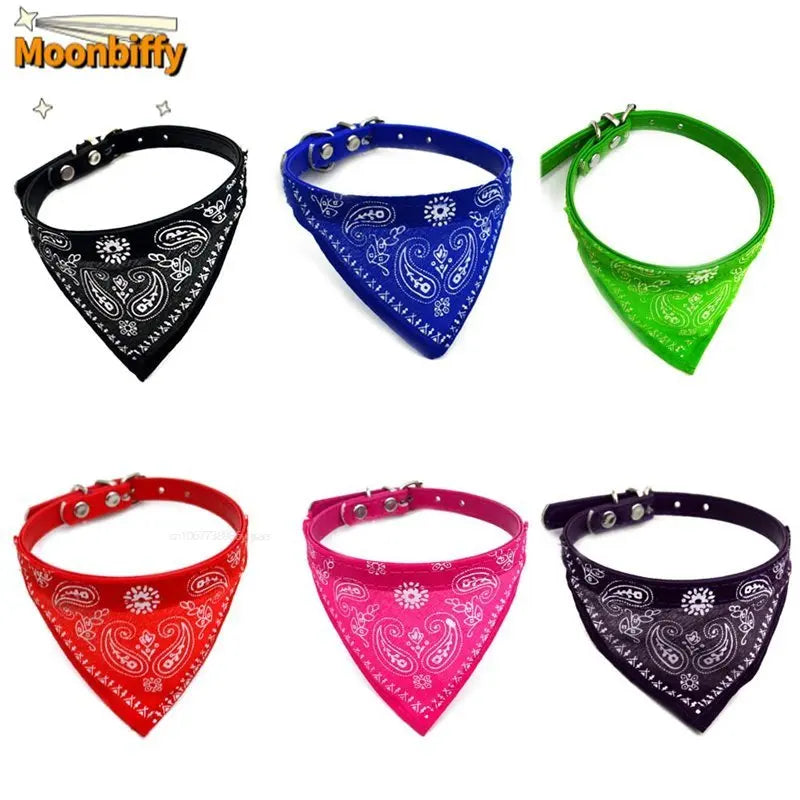 Fahsion Small Dog Scarf Adjustable Pet Cat