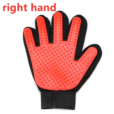 Pet Glove Cat Grooming Hair Deshedding Brush