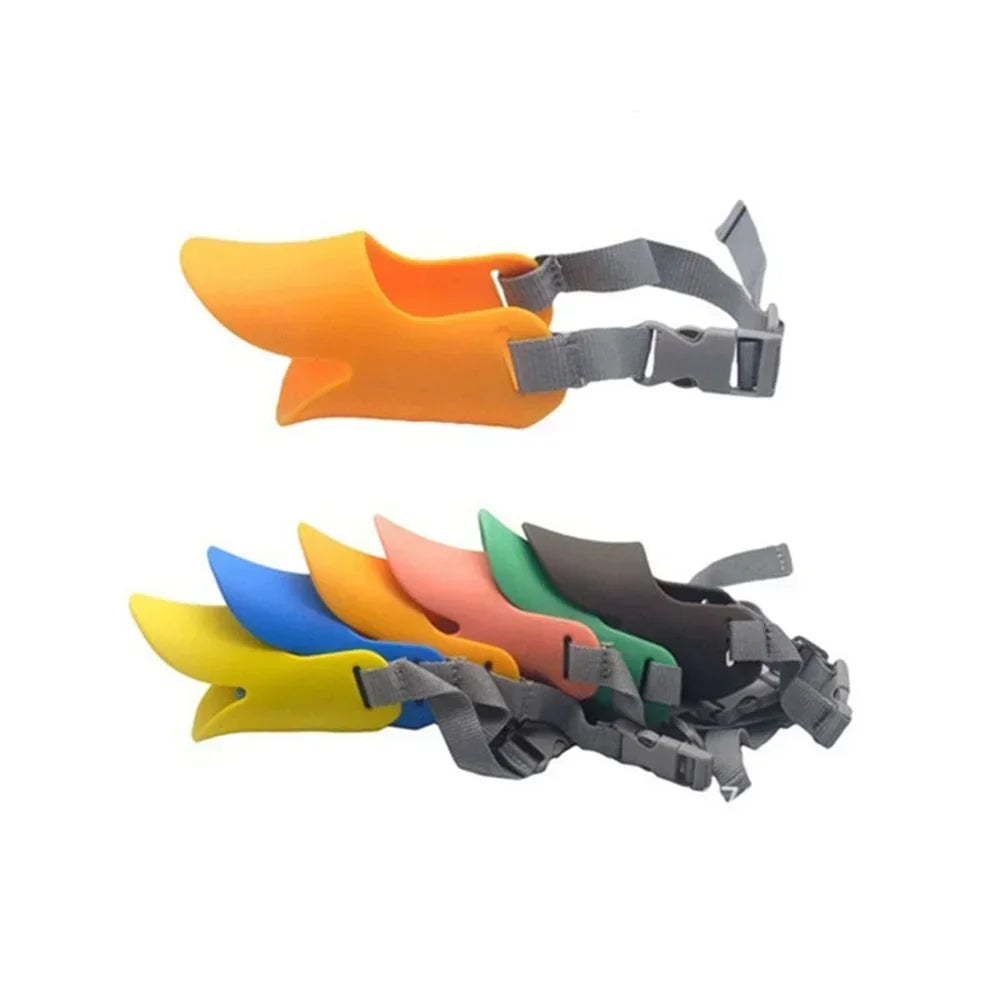 Dog Muzzle Silicone Duck Muzzle Mask for Pet