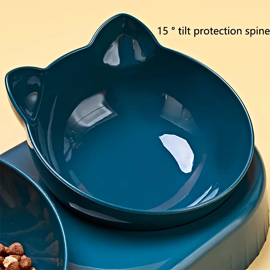 Pet Bowls With Water Feeder Ear Design