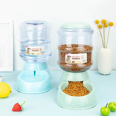 Large Capacity Pet Feeder Bowls Small Dog