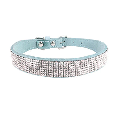 Dog Collar Crystal Glitter Rhinestone Pet