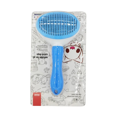 Self-cleaning Pet Hair Remove Comb Cat