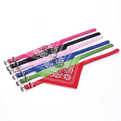 Fahsion Small Dog Scarf Adjustable Pet Cat