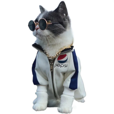 Lovely Vintage Round Cat Sunglasses wear
