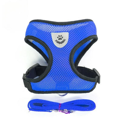 Cat Dog Harness with Lead Leash Adjustable