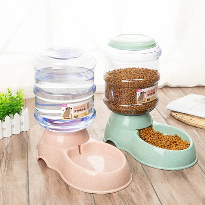Large Capacity Pet Feeder Bowls Small Dog