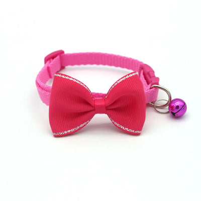 Pet Collars New Pet Bow Bell Collars Cute