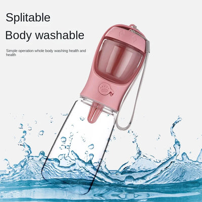 Pets Water Bottle Portable Food Grade Material