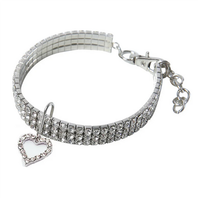 Bling Rhinestone Dog Collar Crystal Puppy