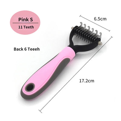 Professional Pet Deshedding Brush Dog Hair