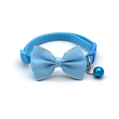 Pet Collars New Pet Bow Bell Collars Cute