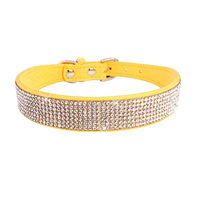 Dog Collar Crystal Glitter Rhinestone Pet