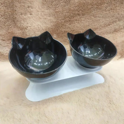 Non-Slip Cat Single Double Pet Bowls Stand