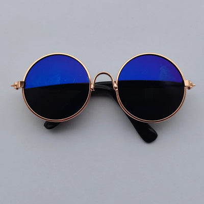 Lovely Vintage Round Cat Sunglasses wear