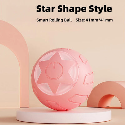 Pet Automatic Rolling Cat Toy Training Kitten
