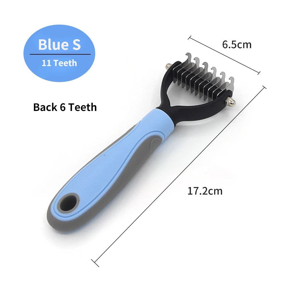 Professional Pet Deshedding Brush Dog Hair
