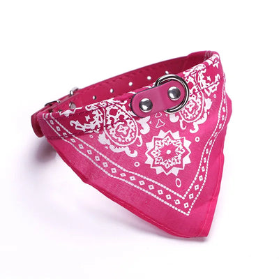 Fahsion Small Dog Scarf Adjustable Pet Cat