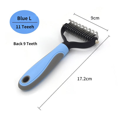 Professional Pet Deshedding Brush Dog Hair