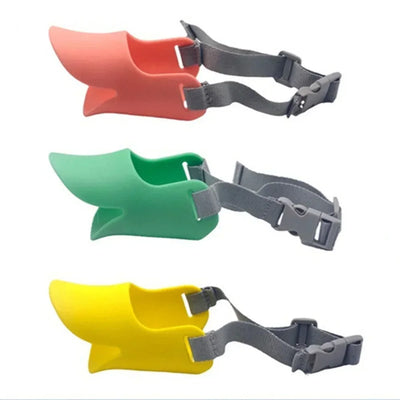 Dog Muzzle Silicone Duck Muzzle Mask for Pet